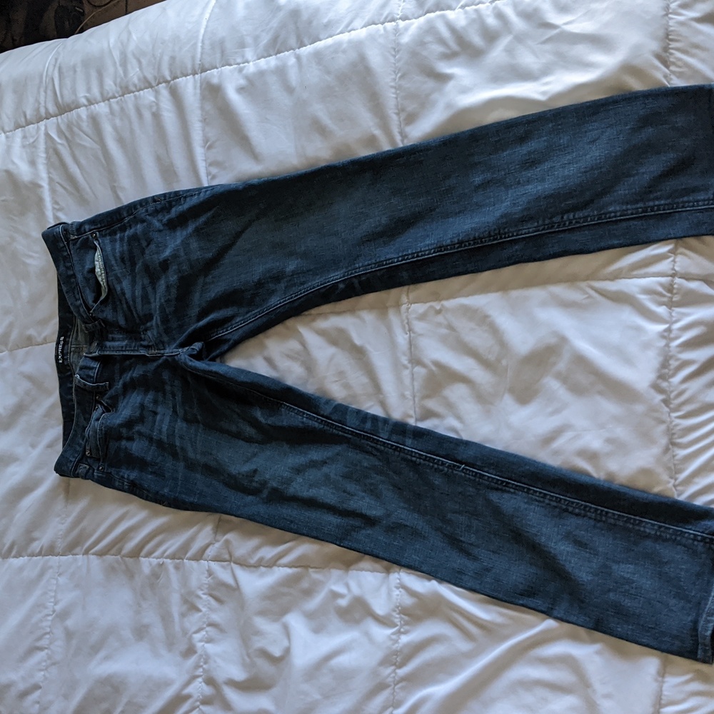 Express skinny stretch+ jeans 32W x 34L